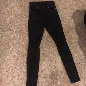 Dr Denim Distressed Skinny Jeans